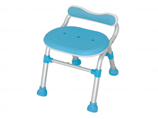 幸和製作所ﾃｲｺﾌﾞ ｺﾝﾊﾟｸﾄｼｬﾜｰﾁｪｱ（背低）SCM04 ﾌﾞﾙｰ