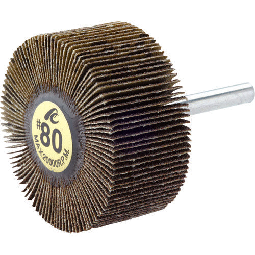 ＡＣ　フラップホイル　軸径３ｍｍ　＃２４０　外径３０×幅１０×軸長３０　AF30103-240　5 個