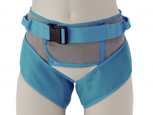 Kowa Seisakusho Teicob X-shaped bathing care belt (M) Blue M