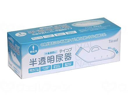 Kowa Seisakusho Teicob Semi-transparent urinal (for men) For men