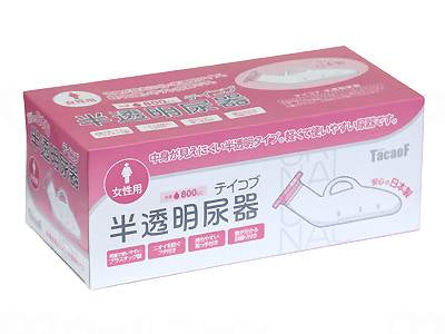 Kowa Seisakusho Teicob Semi-transparent urinal (for women) For women