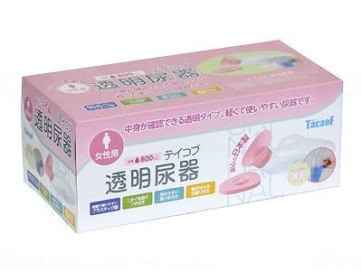Kowa Seisakusho Teicob Transparent Urinal (for women) For women