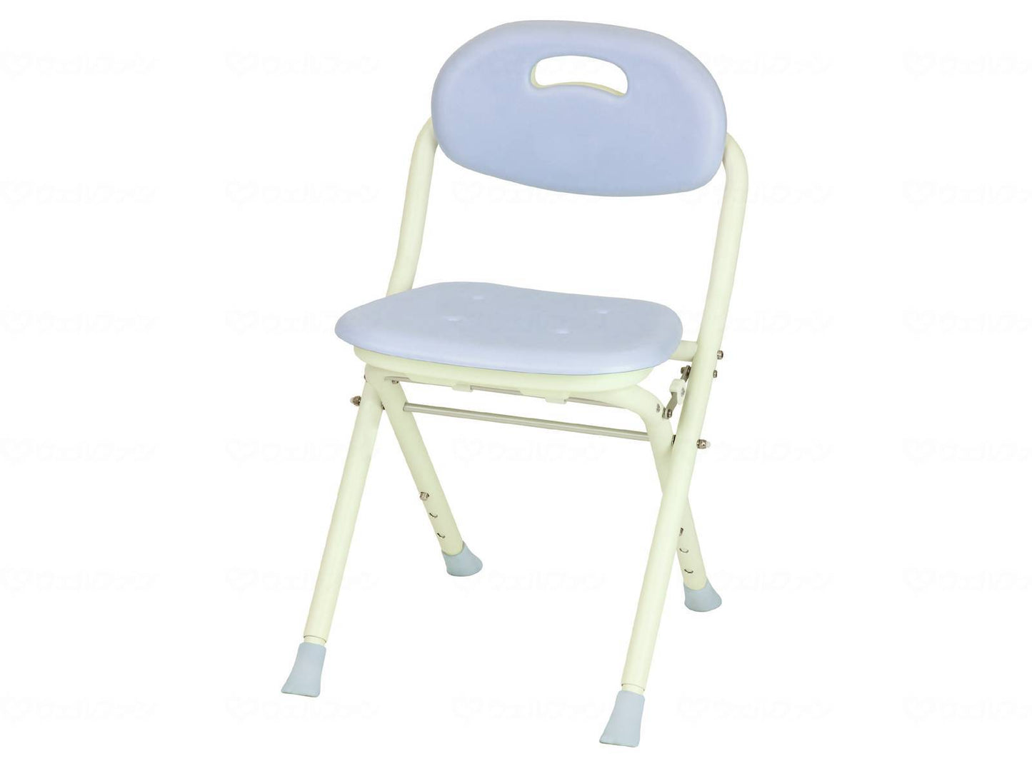 幸和製作所テイコブ折りたたみシャワ－チェア ﾌﾞﾙｰ