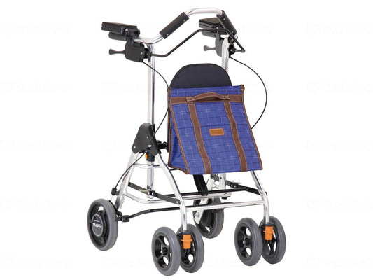 幸和製作所抑速ﾌﾞﾚｰｷ付歩行車　ﾃｲｺﾌﾞ ﾘﾄﾙRF ﾌﾞﾙｰ