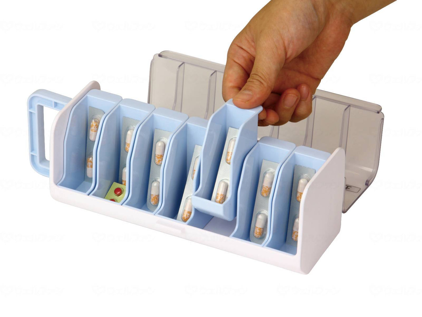 Kowa Seisakusho Teikobu My Karute Medicine Organizer Carry Case