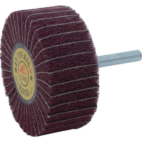 AC Scolite Foil M, shaft diameter 6mm, #240, outer diameter 60 x width 25 x shaft length 40, SW6025-M-240, 5 pieces