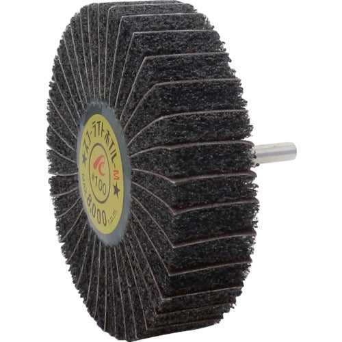 ＡＣ　スコーライトホイルＭ　軸径６ｍｍ　＃１００　外径１００×幅２５×軸長４０　SW10025-M-100　5 個