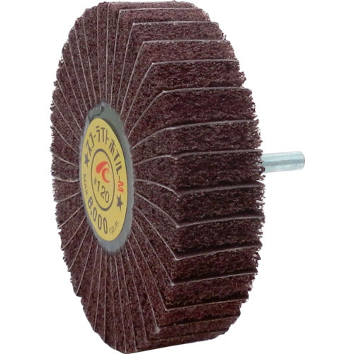 ＡＣ　スコーライトホイルＭ　軸径６ｍｍ　＃１２０　外径１００×幅２５×軸長４０　SW10025-M-120　5 個