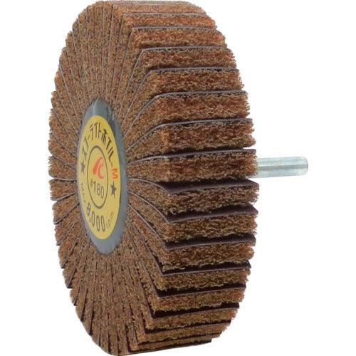 AC Scolite Foil M, shaft diameter 6mm, #180, outer diameter 100 x width 25 x shaft length 40, SW10025-M-180, 5 pieces