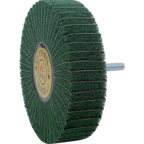 AC Scolite Foil M, shaft diameter 6mm, #400, outer diameter 100 x width 25 x shaft length 40, SW10025-M-400, 5 pieces