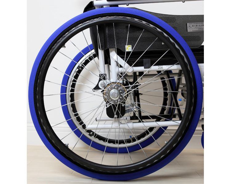 Rear wheel socks 2 pieces / Medium (L) Blue 20-22 inch 1 set