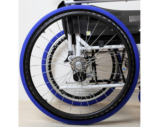 Rear wheel socks 2 pieces / Medium (L) Blue 20-22 inch 1 set