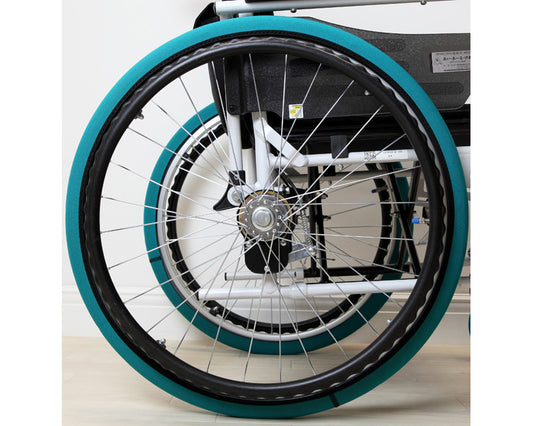 Rear wheel socks 2 pieces / Medium (L) Green 20-22 inch 1 set