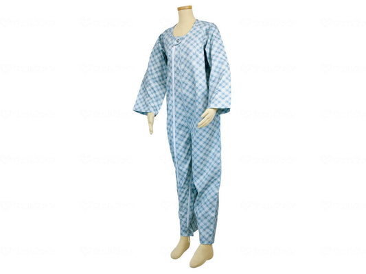 幸和製作所ﾃｲｺﾌﾞ ｴｺﾉﾐｰ上下続き服 ｻｯｸｽ L