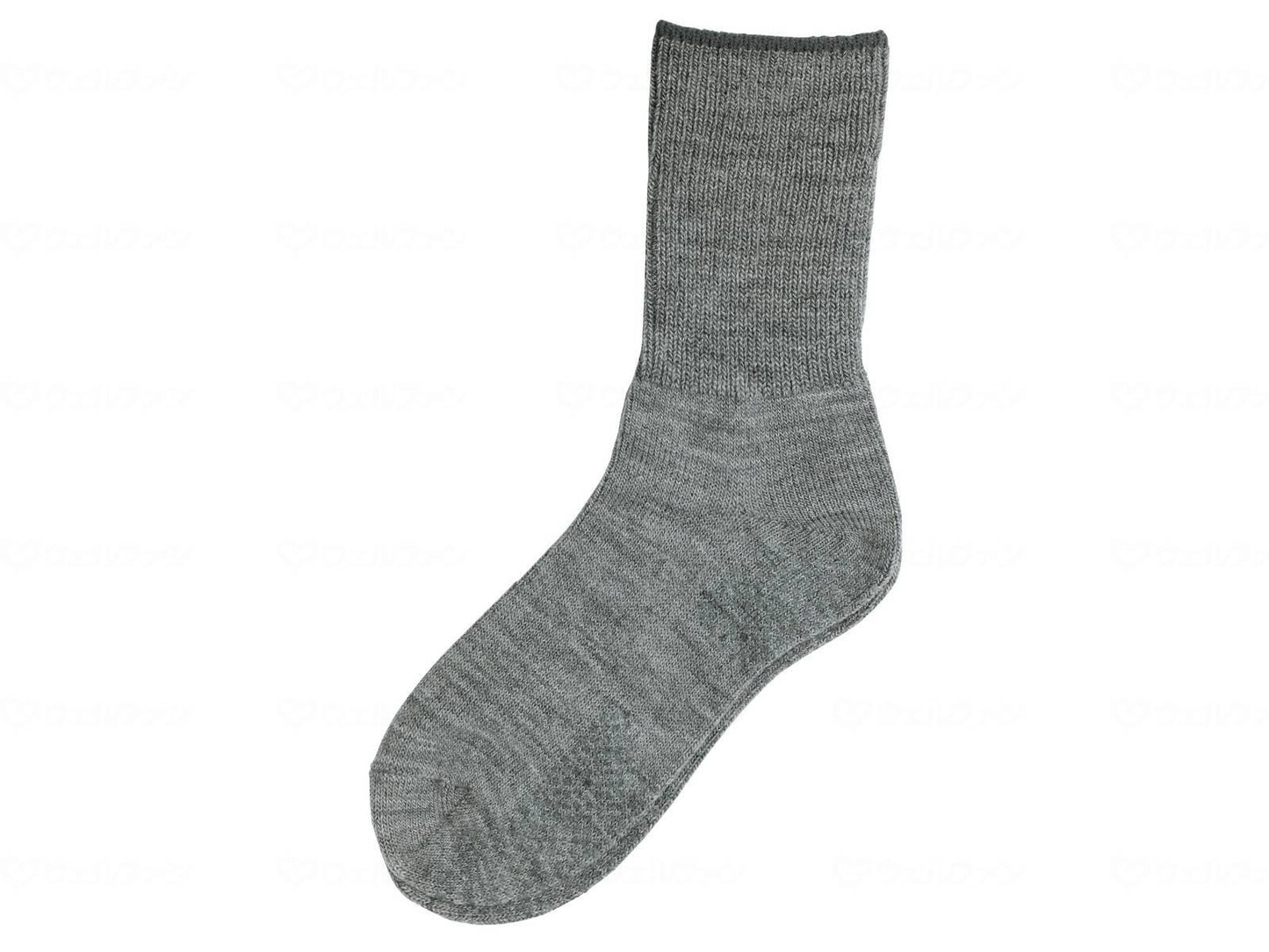 Kowa Seisakusho Warm Socks for Women, Anti-Slip Fit, Gray