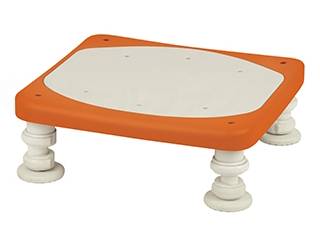 幸和製作所ﾕﾆﾌﾟﾗｽ　浴槽内いす　80・120-200 ﾚｯﾄﾞｵﾚﾝｼﾞ