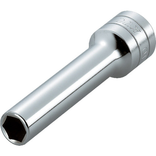 KTC 12.7sq. 딥 소켓(육각) 대변 치수 12mm 삽입 각 12.7mm 전체 길이 90mm B4L-12 1개