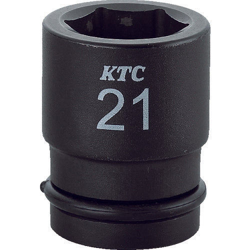 ＫＴＣ　１２．７ｓｑ．インパクトレンチ用ソケット（標準）　ピン・リング付８ｍｍ　BP4-08P　1 個