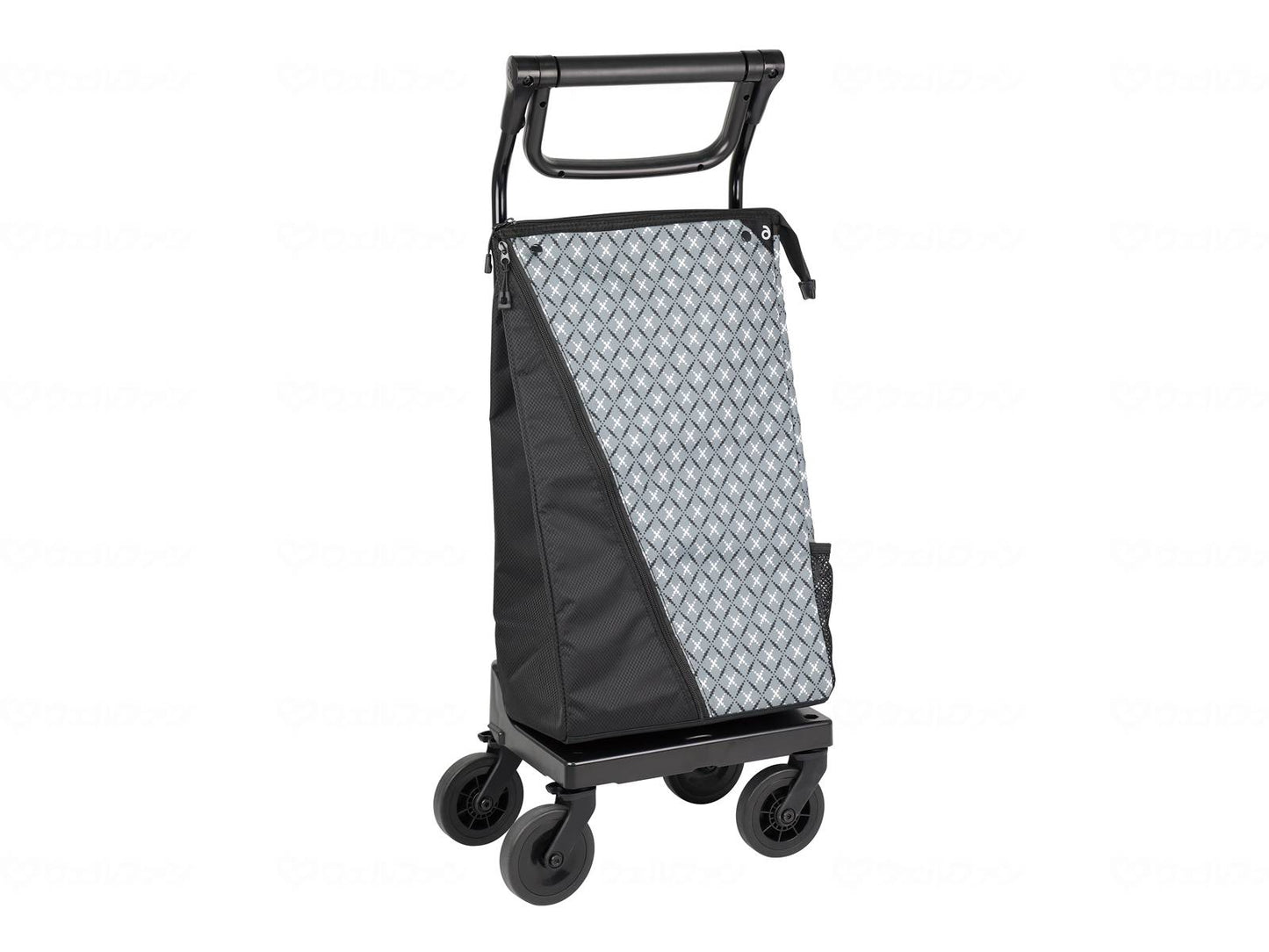 Kowa Manufacturing Co., Ltd. A Cart Shopping Carry Check Gray