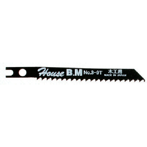 ハウスＢ．Ｍ　兼用ジグソー替刃　１０枚入り　木工用　ＮＯ３９　N039　1 PK