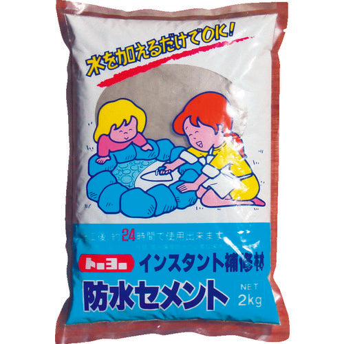 ＭＡＴＥＲＡＮ　防水セメント　灰　２ｋｇ　（１個入）　NO5112　1 袋