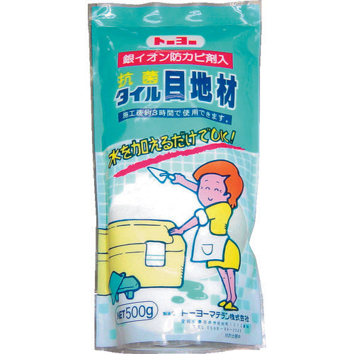 ＭＡＴＥＲＡＮ　Ｓ抗菌タイル目地材　白　０．５ｋｇ　（１個入）　NO5123　1 袋