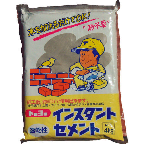 ＭＡＴＥＲＡＮ　インスタントセメント６０分速乾　灰　４ｋｇ　（１個入）　NO5130　1 袋