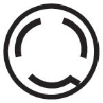 Meiko Waterproof Hook Connector Body 3P MH2633 1 pc