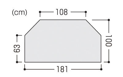 車いすカバー / KY55201　グレー　1 枚