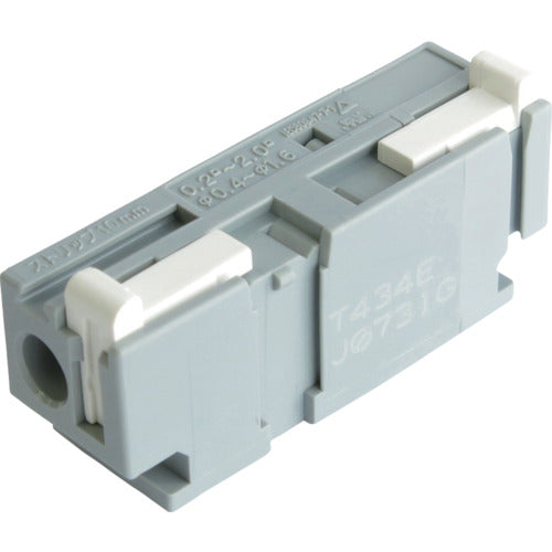 사토 파트 연결 가능형 스크류리스 단자대 ML-7000 화이트 ML-7000-W 1개