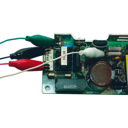 Teishin Electric Test Lead Small 45cm Shield Clip S on Both Ends (10 Pieces) TLA-1 1 Bag