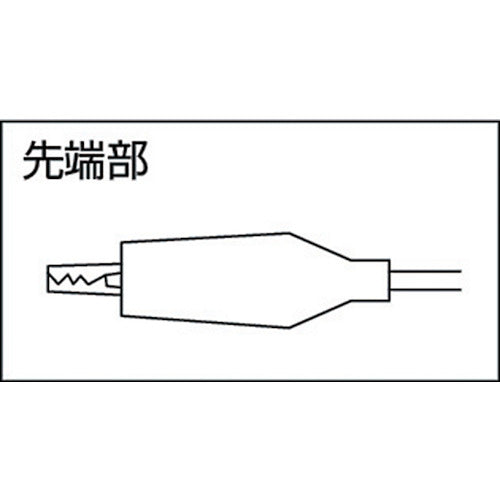 Teishin Test Lead Medium 56cm Shield Clip M on Both Ends (10 Pieces) TLA-2 1 Pack