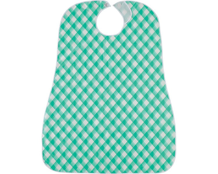 Blue waterproof meal apron / 100-21 bias blue 1 piece