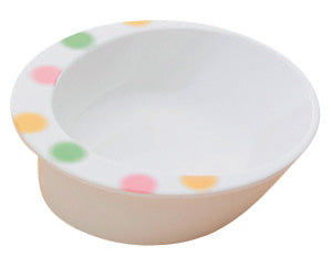 小さい自助食器 / M-357A　水玉　1 枚
