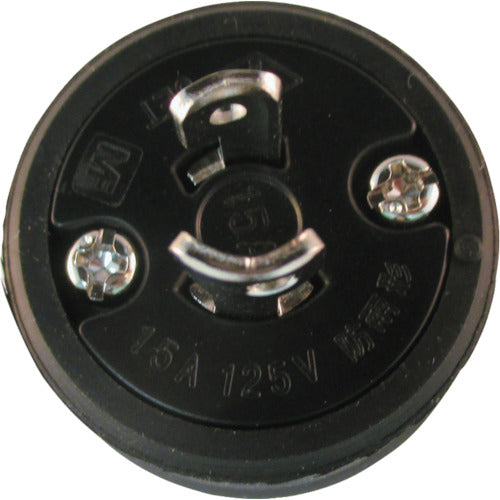 명공 걸이 고무 플러그 2P 방수 겸용 MH2588 1개