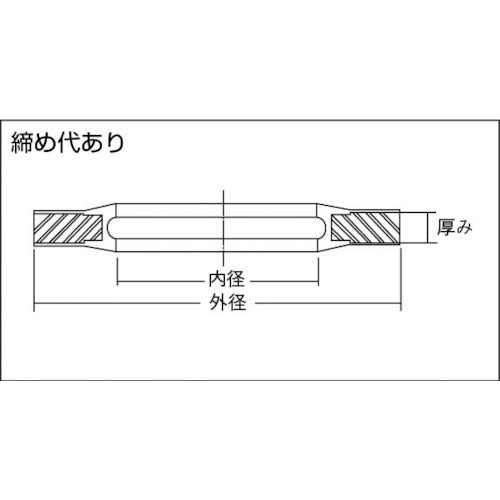 武蔵　シールワッシャ　ＳＷＳ　１０Ｘ１８−Ｋ（１０個入）　SWS 10-18　1 PK