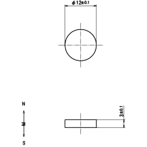 MAGNA 사마륨 코발트 자석 원형 (5개입) 2-10123 1봉