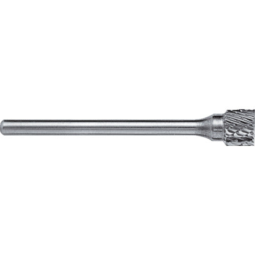 スーパー　スーパー超硬バー　ロー付タイプ　円筒エンド刃型（シングルカット）刃径：６．３ｍｍ　刃長：４．７ｍｍ　軸径：３．０ｍｍ　SB1B02ES　1 本
