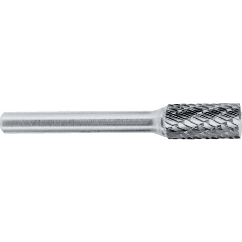 スーパー　スーパー超硬バー　シャンク径６ｍｍ（円筒型）ダブルカット（刃径：１９．０）　SB1C10　1 本