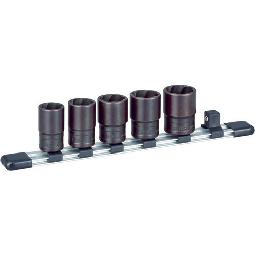 ＴＯＮＥ　トルネードソケットセット（ホルダー付）　５ｐｃｓ　HTR405　1 Ｓ