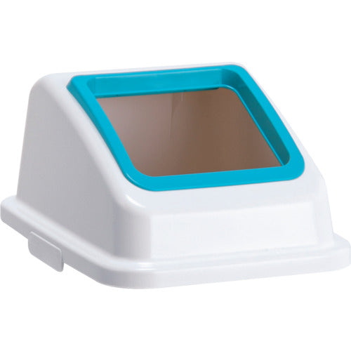Teramoto Eco Sorting Color Pail W35 with Blue Open Lid for Non-burnable Garbage DS-194-513-3 1 pc