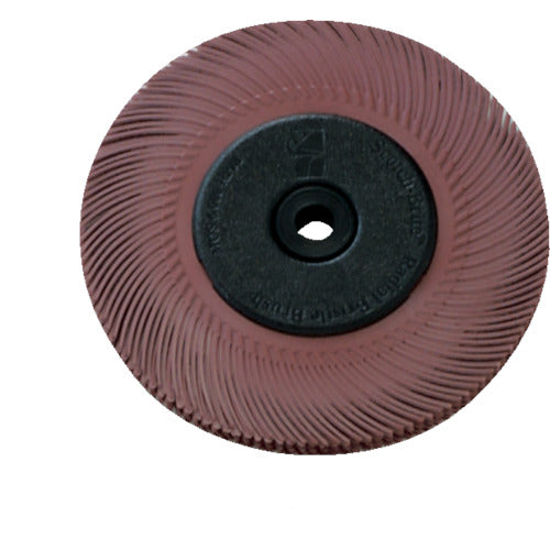 3M Radial Bristle Brush #220 equivalent Reddish brown 152.4mm BR BRSH TC 220 6 1 piece