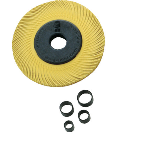 3M 레이디얼 브리슬 브러쉬 #80 상당 노랑 152.4mm BR BRSH TC 80 6 1장