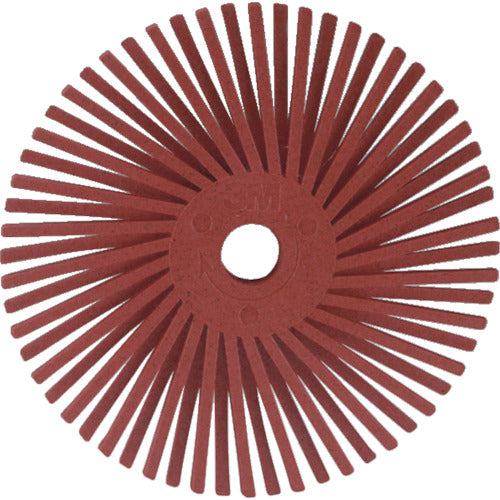 ３Ｍ　ラジアル・ブリッスルディスク　＃２２０相当　赤茶　１９．１ｍｍ　BR DISC 220 3/4　48 個