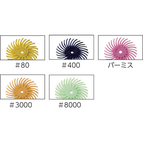 ３Ｍ　ラジアル・ブリッスルディスク　＃２２０相当　赤茶　１９．１ｍｍ　BR DISC 220 3/4　48 個