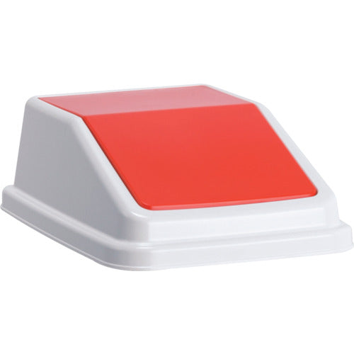 Teramoto Eco Sorting Trash Pail W40 with Red Lid for Burnable Garbage DS-245-502-2 1 pc