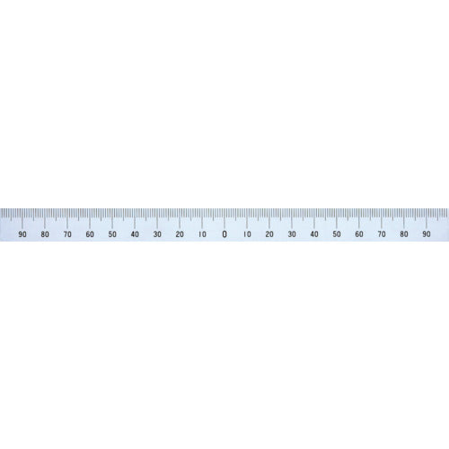 シンワ　セッティングメジャー　マシンスケール２００ｍｍ　上段左右振分目盛　穴無　14142　1 本