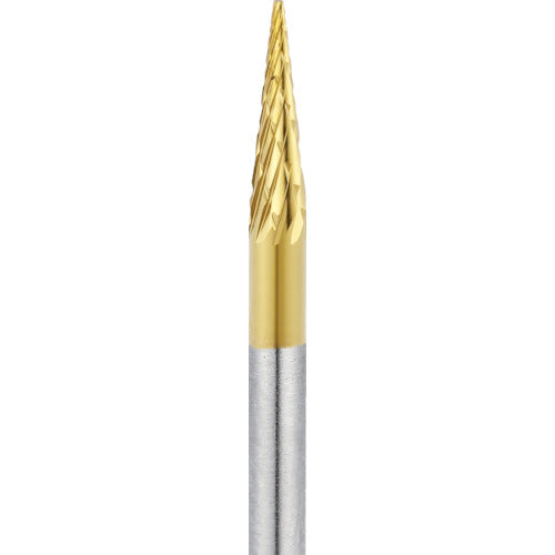 나카니시 티타늄 코트 초경 커터 테이퍼 (올 초경) 날 직경 3mm 날 길이 11mm 21271 1 개