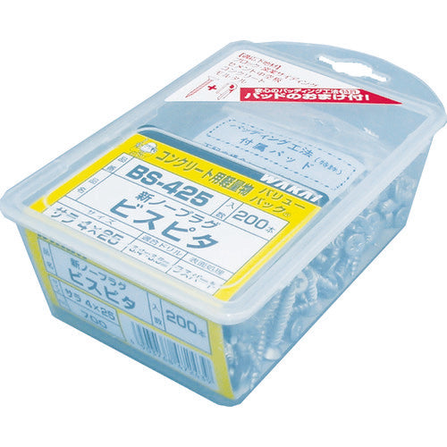 ＷＡＫＡＩ　ビスピタサラ４×２５　（２００本入）　BS425　1 PK