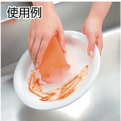 ３Ｍ　スコッチ・ブライト　ハイブリッドネットスポンジ　オレンジ　HBNT-75E　1 個